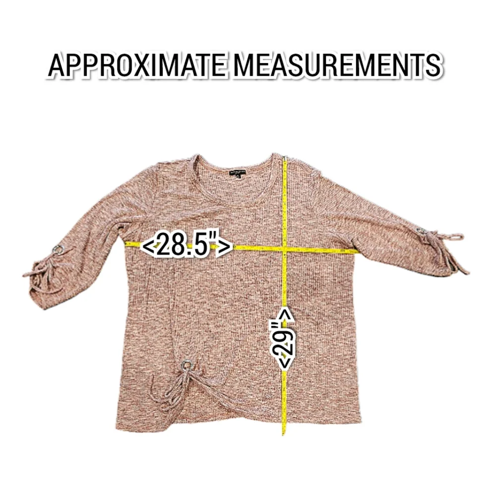 SIGNATURE STUDIO PLUS SIZE CASUAL TOP 3X - Picture 8 of 12